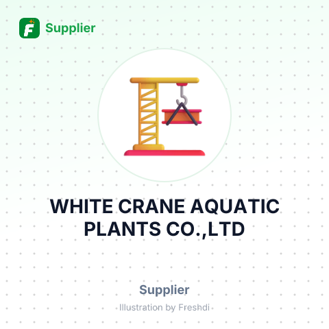 WHITE CRANE AQUATIC PLANTS CO.,LTD – summary card, no photo uploaded yet