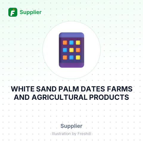 WHITE SAND PALM DATES FARMS AND AGRICULTURAL PRODUCTS – summary card, no photo uploaded yet