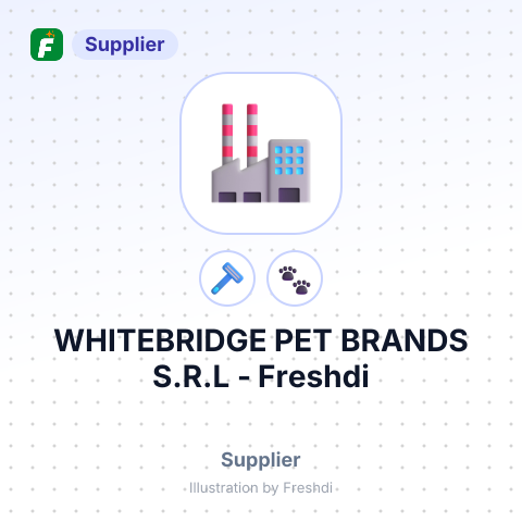 WHITEBRIDGE PET BRANDS S.R.L – summary card, no photo uploaded yet