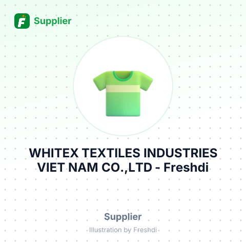 WHITEX TEXTILES INDUSTRIES VIET NAM CO.,LTD – summary card, no photo uploaded yet