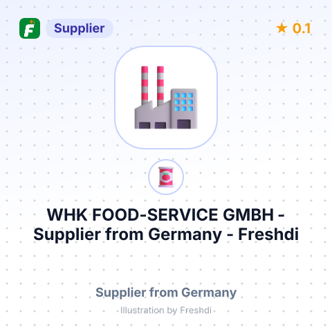 WHK FOOD-SERVICE GMBH – summary card, no photo uploaded yet