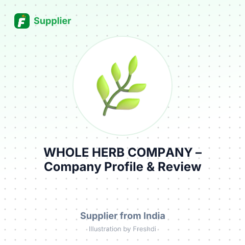 WHOLE HERB COMPANY – summary card, no photo uploaded yet