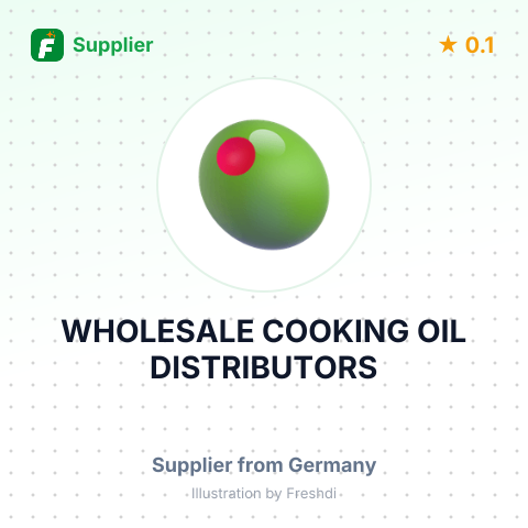 WHOLESALE COOKING OIL DISTRIBUTORS – summary card, no photo uploaded yet