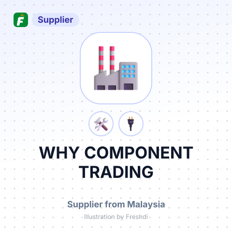 WHY COMPONENT TRADING – summary card, no photo uploaded yet