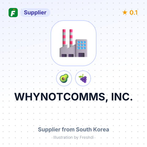 WHYNOTCOMMS, INC. – summary card, no photo uploaded yet