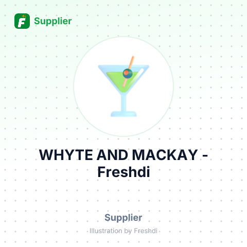 WHYTE AND MACKAY – summary card, no photo uploaded yet
