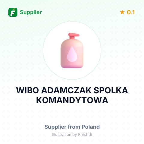 WIBO ADAMCZAK SPOLKA KOMANDYTOWA – summary card, no photo uploaded yet