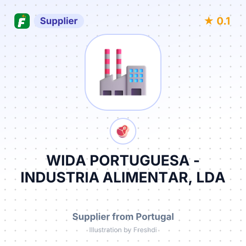 WIDA PORTUGUESA - INDUSTRIA ALIMENTAR, LDA – summary card, no photo uploaded yet