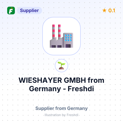 WIESHAYER GMBH – summary card, no photo uploaded yet