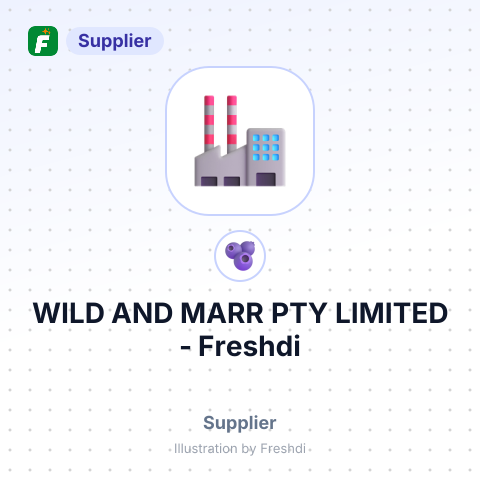 WILD AND MARR PTY LIMITED – summary card, no photo uploaded yet