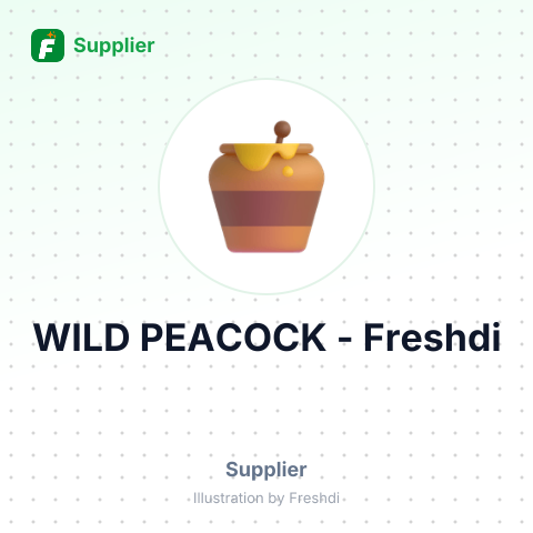 WILD PEACOCK – summary card, no photo uploaded yet