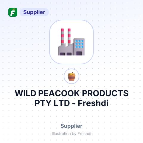 WILD PEACOOK PRODUCTS PTY LTD – summary card, no photo uploaded yet