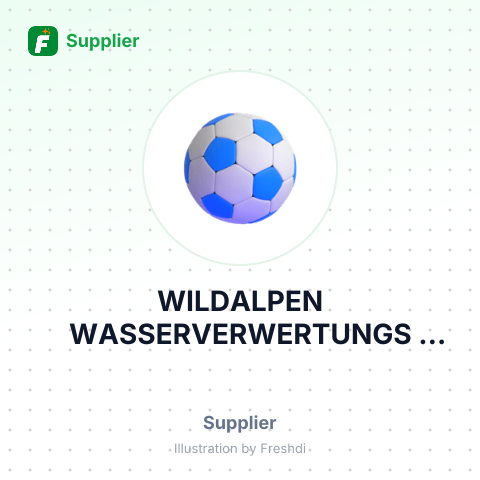 WILDALPEN WASSERVERWERTUNGS GMBH – summary card, no photo uploaded yet