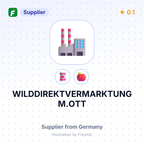 WILDDIREKTVERMARKTUNG M.OTT – summary card, no photo uploaded yet