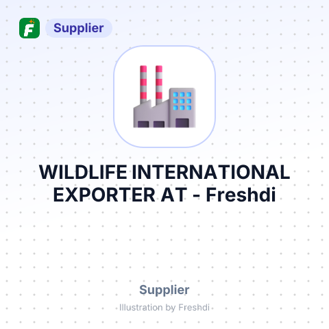 WILDLIFE INTERNATIONAL EXPORTER AT – summary card, no photo uploaded yet