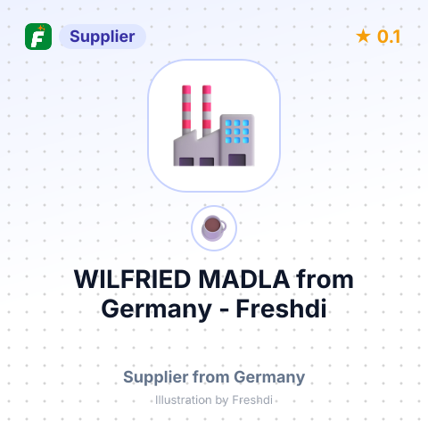 WILFRIED MADLA – summary card, no photo uploaded yet