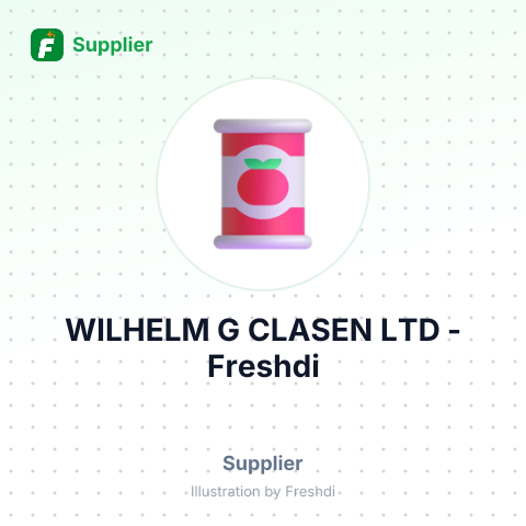 WILHELM G CLASEN LTD – summary card, no photo uploaded yet