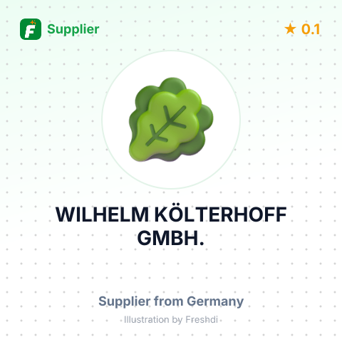 WILHELM KÖLTERHOFF GMBH. – summary card, no photo uploaded yet