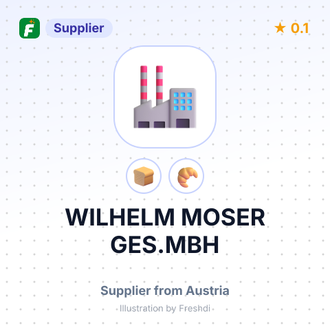 WILHELM MOSER GES.MBH – summary card, no photo uploaded yet