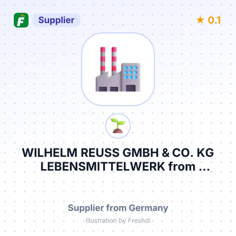 WILHELM REUSS GMBH & CO. KG LEBENSMITTELWERK – summary card, no photo uploaded yet