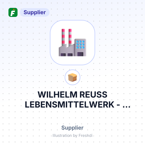 WILHELM REUSS LEBENSMITTELWERK – summary card, no photo uploaded yet