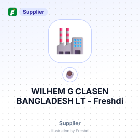 WILHEM G CLASEN BANGLADESH LT – summary card, no photo uploaded yet