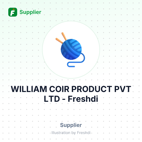 WILLIAM COIR PRODUCT PVT LTD – summary card, no photo uploaded yet
