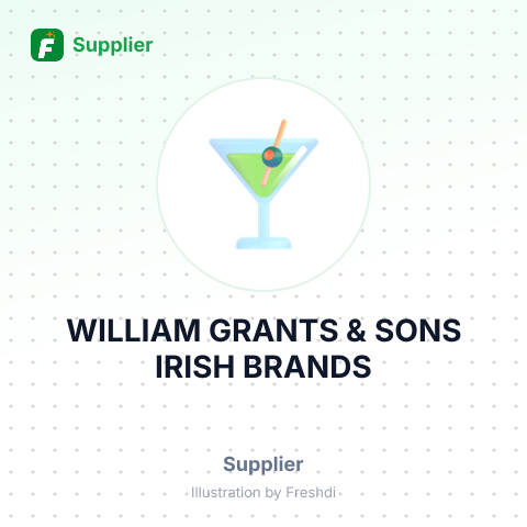 WILLIAM GRANTS & SONS IRISH BRANDS – summary card, no photo uploaded yet