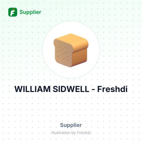 WILLIAM SIDWELL – summary card, no photo uploaded yet
