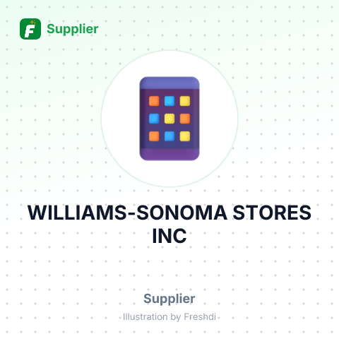 WILLIAMS-SONOMA STORES INC – summary card, no photo uploaded yet