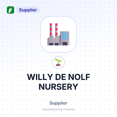 WILLY DE NOLF NURSERY – summary card, no photo uploaded yet