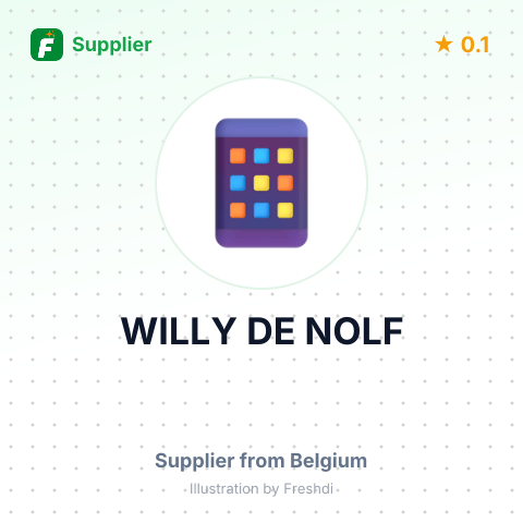 WILLY DE NOLF – summary card, no photo uploaded yet