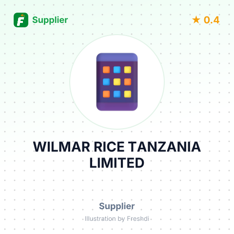 WILMAR RICE TANZANIA LIMITED – summary card, no photo uploaded yet