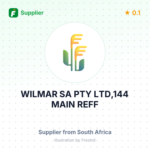 WILMAR SA PTY LTD,144 MAIN REFF – summary card, no photo uploaded yet