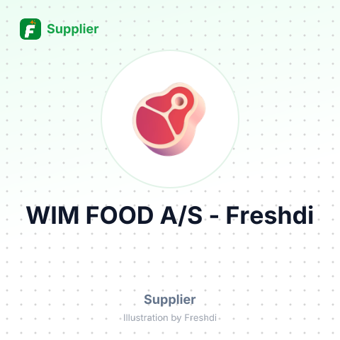 WIM FOOD A/S – summary card, no photo uploaded yet