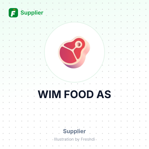 WIM FOOD AS – summary card, no photo uploaded yet