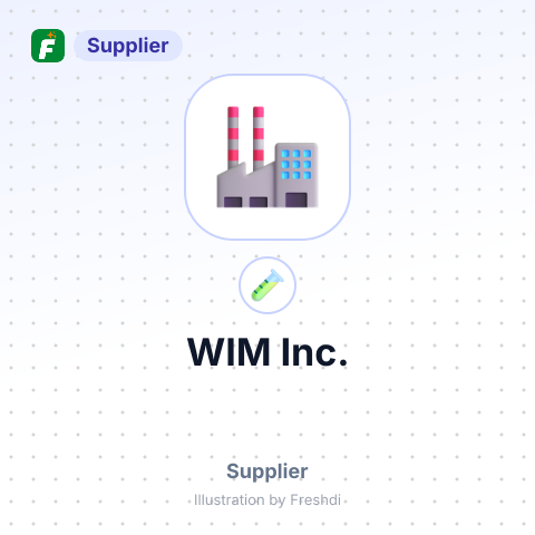 WIM Inc. – summary card, no photo uploaded yet