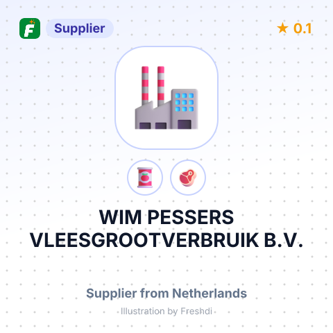 WIM PESSERS VLEESGROOTVERBRUIK B.V. – summary card, no photo uploaded yet