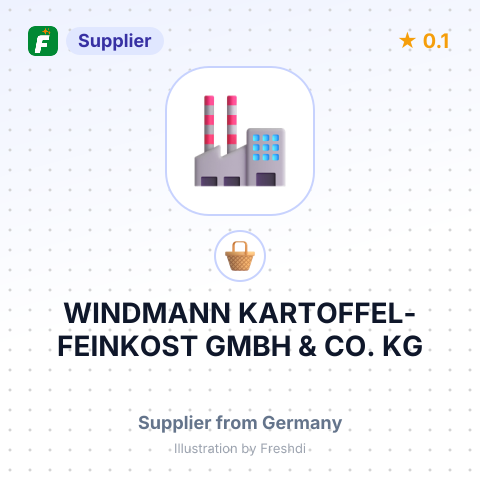 WINDMANN KARTOFFEL-FEINKOST GMBH & CO. KG – summary card, no photo uploaded yet