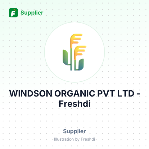 WINDSON ORGANIC PVT LTD – summary card, no photo uploaded yet