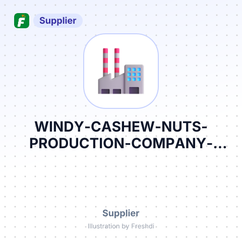 WINDY CASHEW NUTS PRODUCTION COMPANY LIMITED – summary card, no photo uploaded yet
