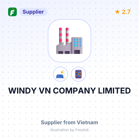 WINDY VN COMPANY LIMITED – summary card, no photo uploaded yet