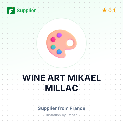WINE ART MIKAEL MILLAC – summary card, no photo uploaded yet