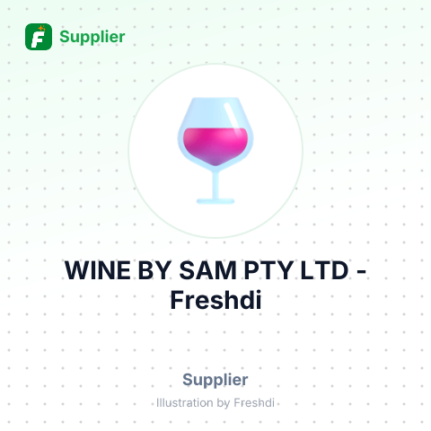 WINE BY SAM PTY LTD – summary card, no photo uploaded yet
