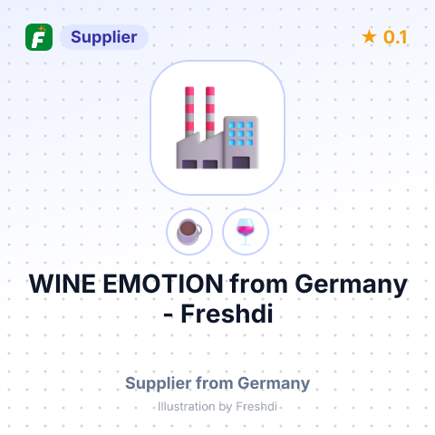 WINE EMOTION – summary card, no photo uploaded yet