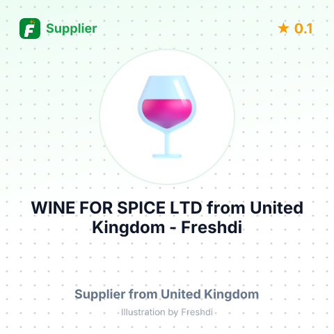 WINE FOR SPICE LTD – summary card, no photo uploaded yet