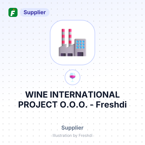 WINE INTERNATIONAL PROJECT О.О.О. – summary card, no photo uploaded yet