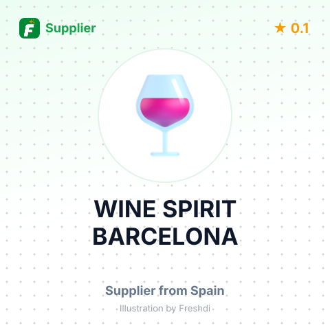WINE SPIRIT BARCELONA – summary card, no photo uploaded yet
