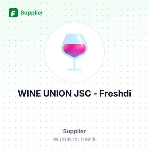 WINE UNION JSC – summary card, no photo uploaded yet