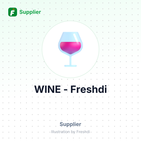 WINE – summary card, no photo uploaded yet